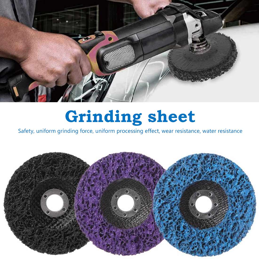 Sheet 100x16mm Cleaning Strip Wheel 