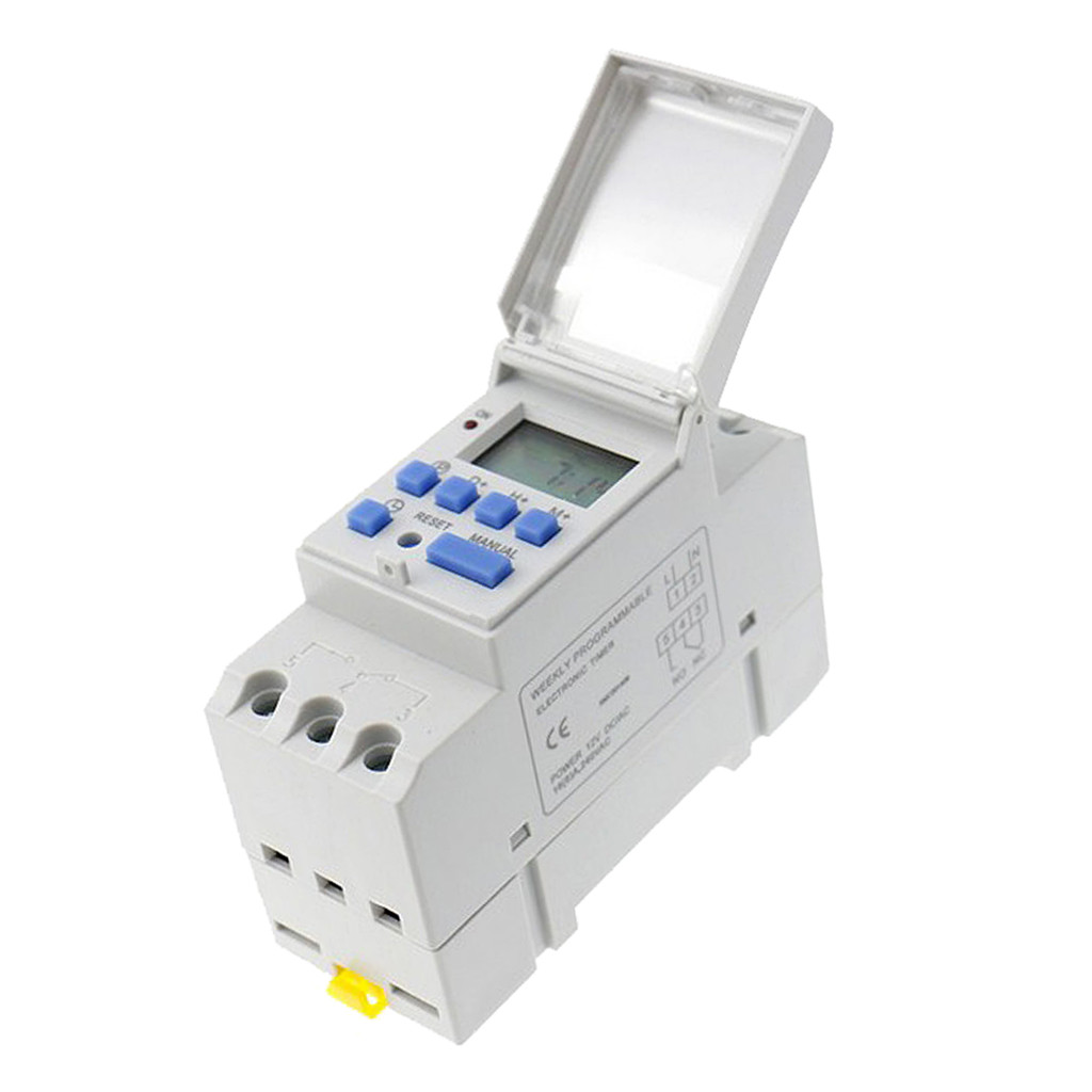 220V AC Digital Time Switch Electronic Timer LCD Power Relay Programmable