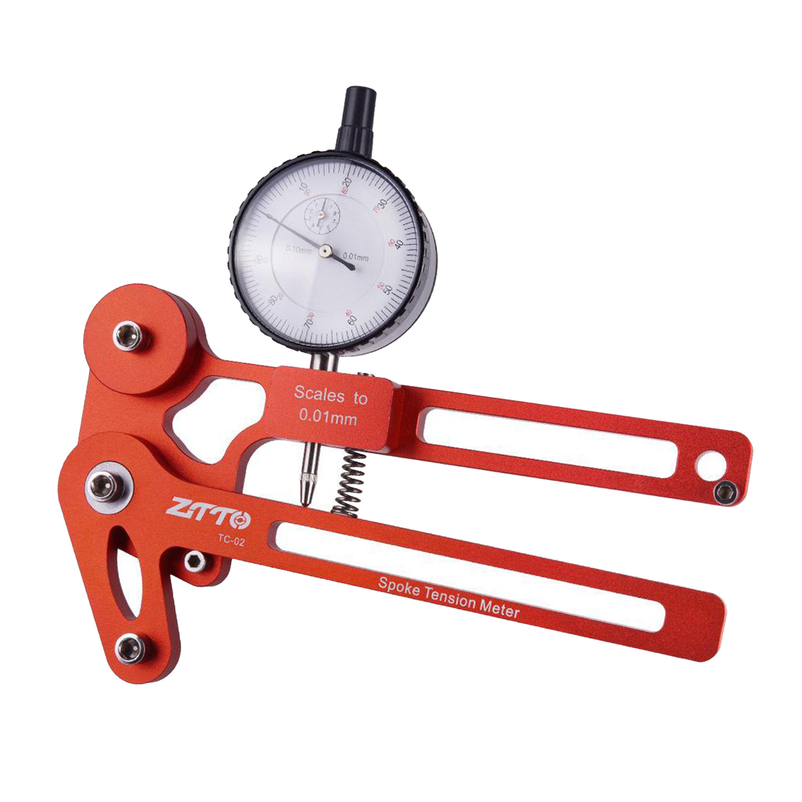 Bike Spoke Tension Meter Spokes Gauge Repair Tool Checker Tensiometer Scale
