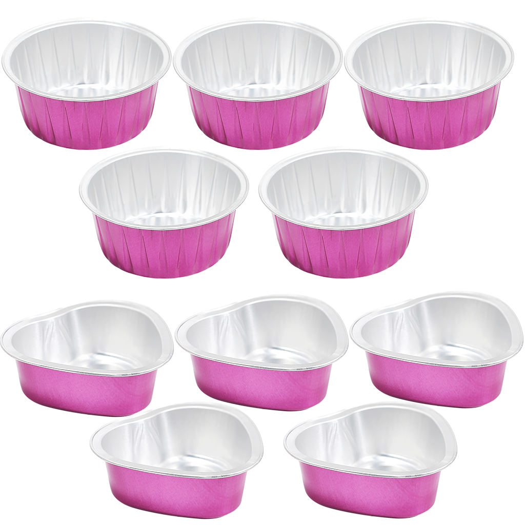 Lot 10x Pellet Wax Melting Bowl Pot for Arms Legs Full Body Bikini Hair Removal