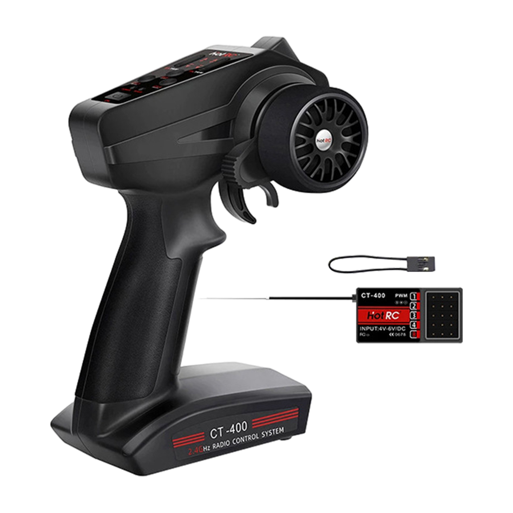 2.4G Radio Transmitter with Receiver Radio System Remote Controller for RC Car Tanks Truck Buggy Model