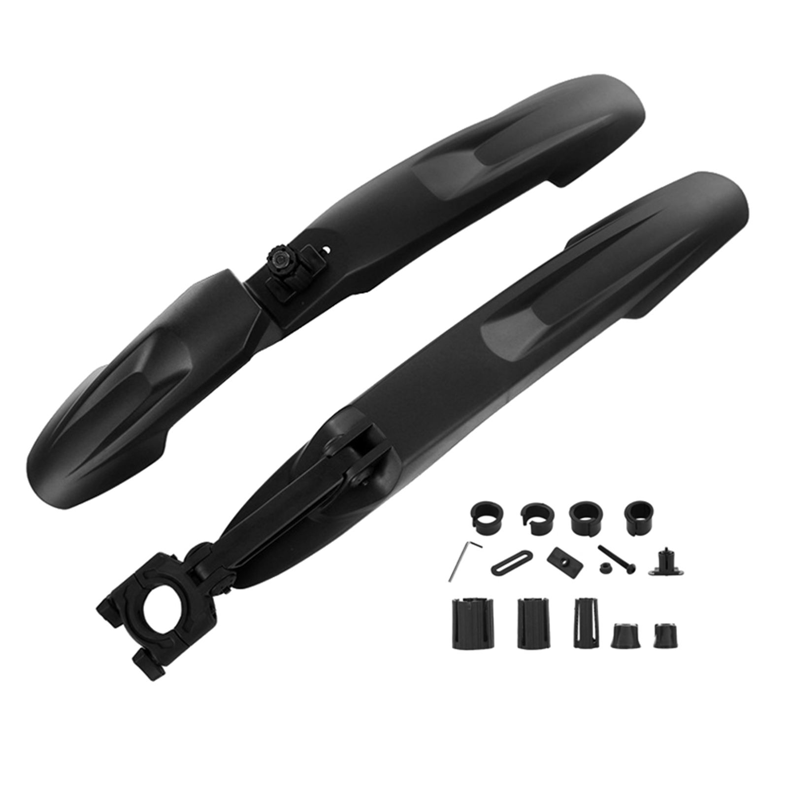 Bike Mud Guard Mudguards Mountain Bicycle Front Rear Adjustable Mudflap for Road BMX