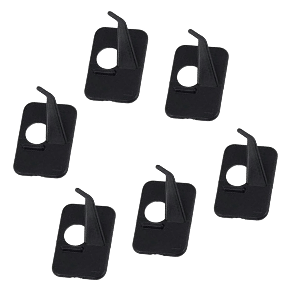 6 Pieces Self-Adhesive Archery Arrow Rest For Recurve Bow Right Hand or Left