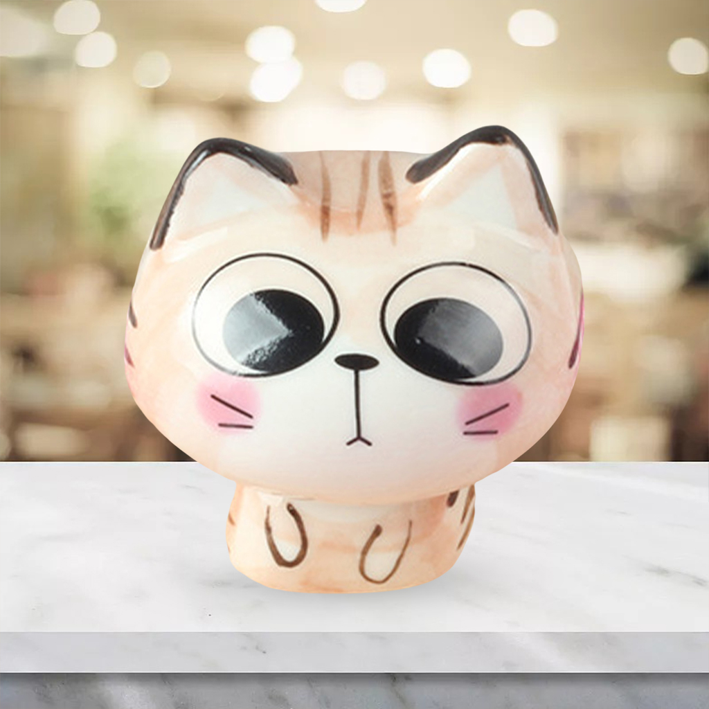 Cute Ornament Cat Pose Figurine Sculpture Statue Home Office Living Room Bedroom Desktop Bookshelf TV Stand Decoration Craft