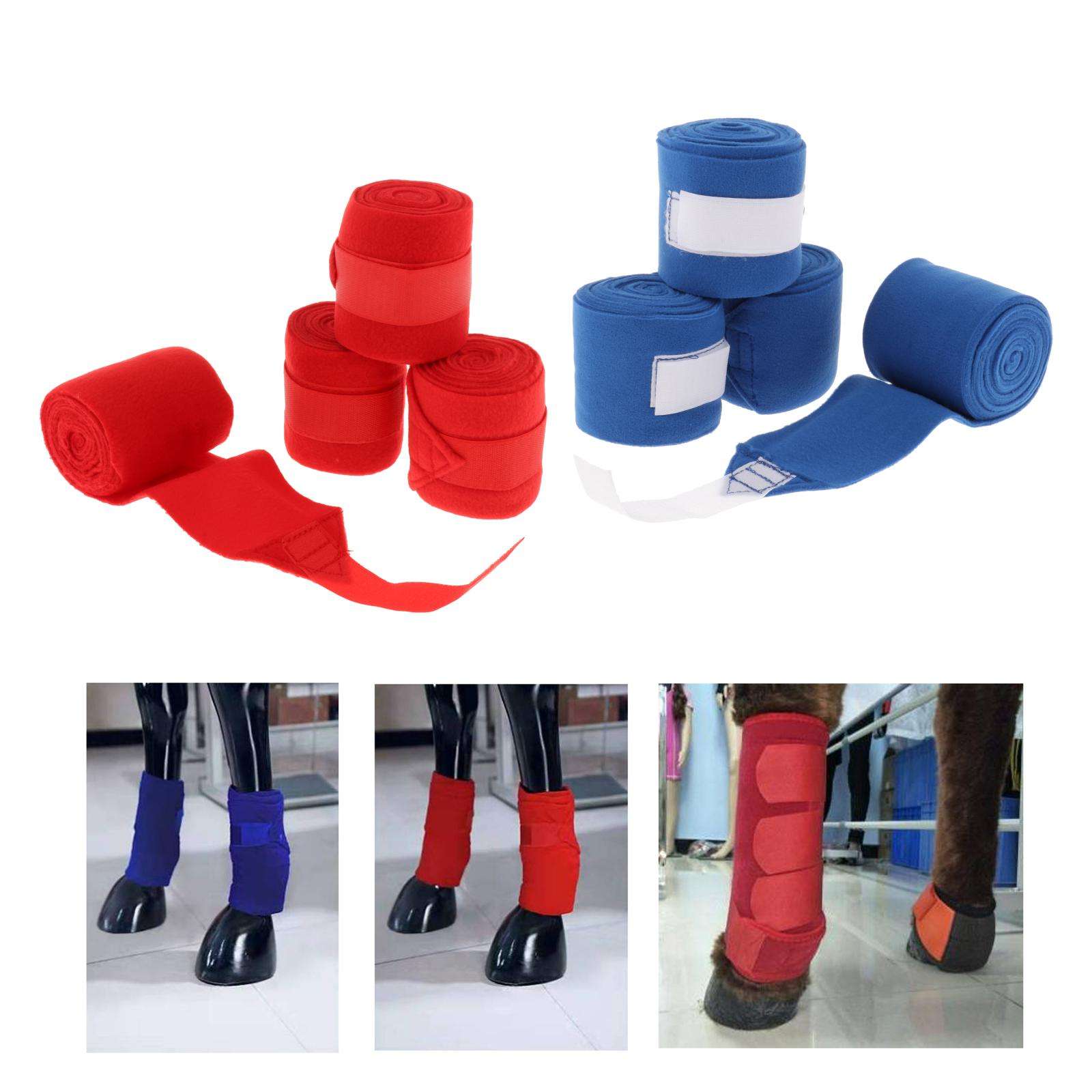 Horse Tendon Boot 2 Pieces, Tendons for Training, Jumping, Riding Protection Accessories