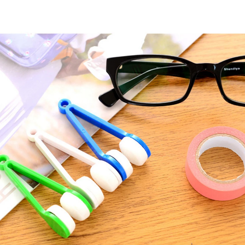 MUSELIFE – lunettes de vue aléatoires, nettoyant pratique dédié, Fiber Super Fine, puissance Super propre, lunettes portables frottant avec clé, 1 pièce