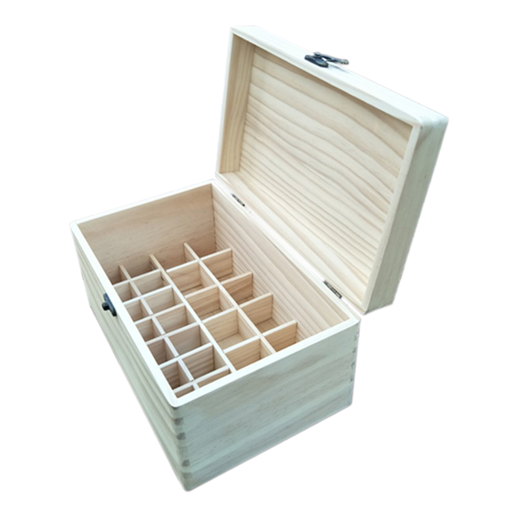 28 Slots Essential Oil Box Organizer Storage Case Container for 30/10ml Oils