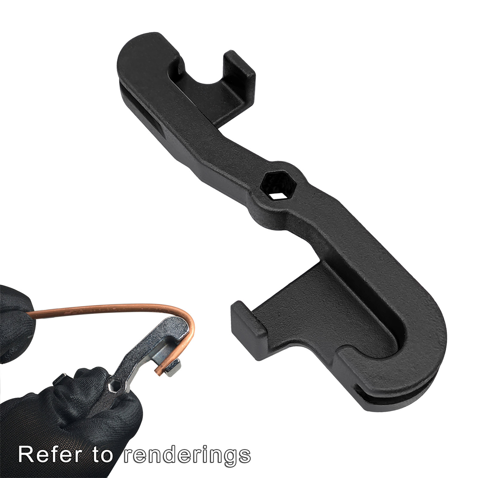 NEW Handy 5mm Automotive Brake Pipe Bender Bending Tool 2 Bending Options