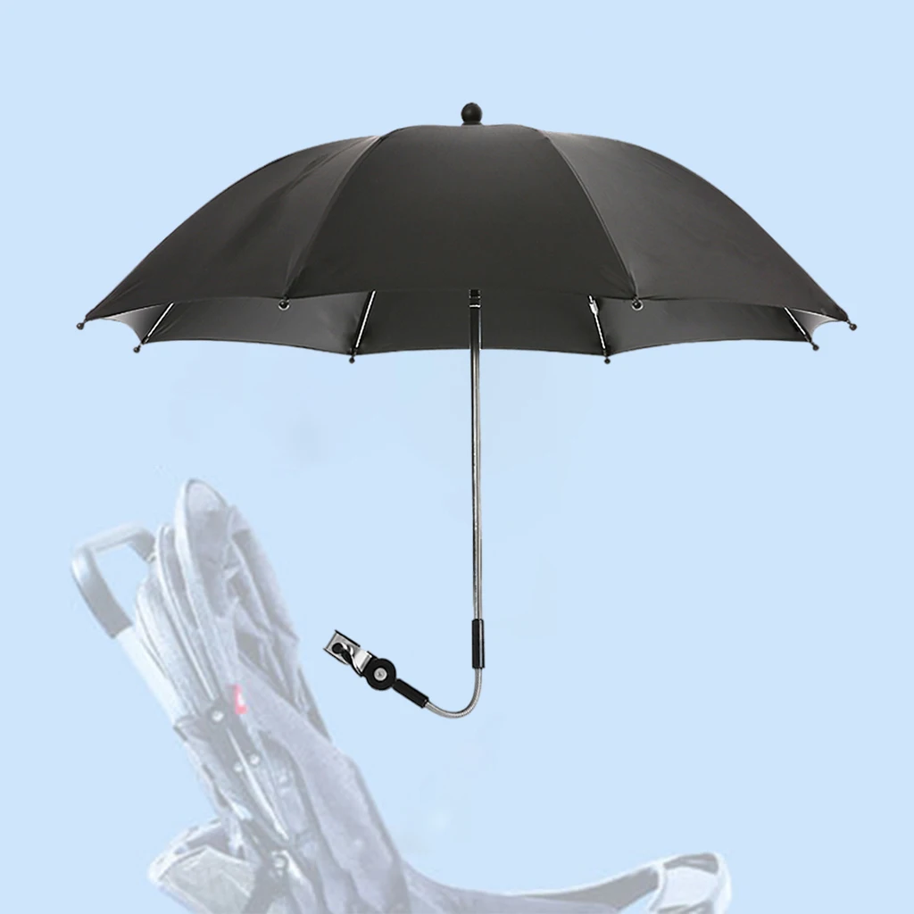 Detachable Baby Stroller Umbrella Infant Buggy Pram Pushchair Parasol Cover Sunshade Sun Protection Rain Waterproof Canopy baby stroller cover for rain