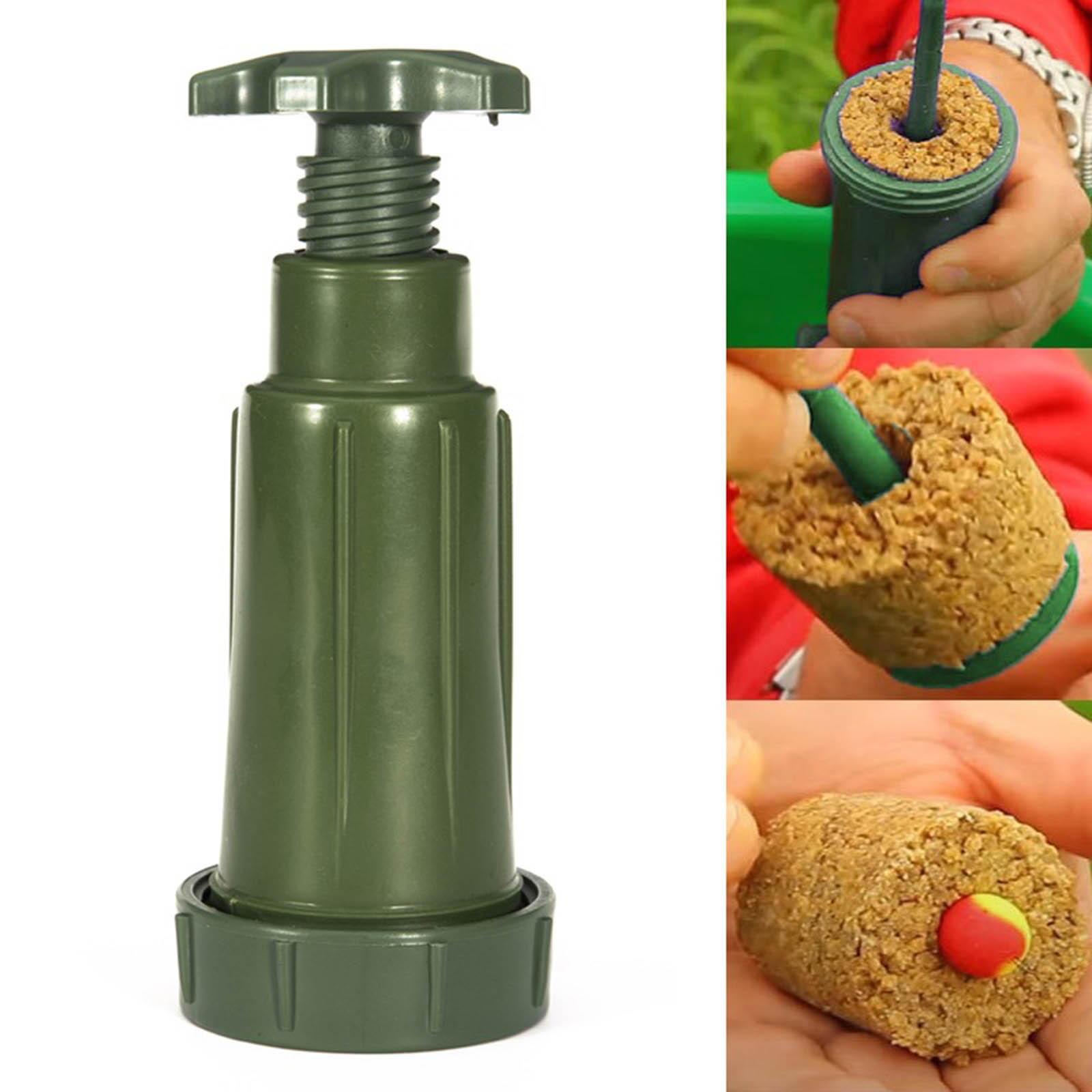 Fishing Lures Shaper DIY Former Explosion Hook Bait Animals Food Compressor Crap Fishing Terminal Tackle Tool River Sea