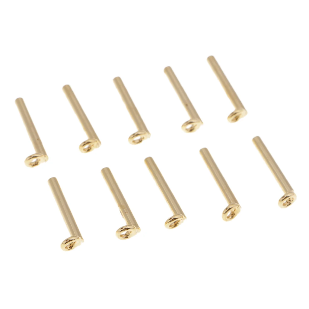 10pcs Fishing Rod Rings Tip Fish Pole Tip Repair Kit Line Guides Rings Eyes