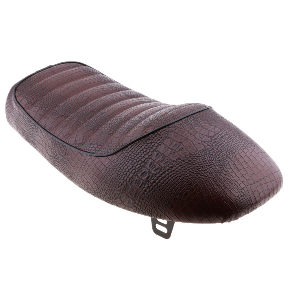 Vintage Cafe Racer Seat  Saddle Kit for Honda Suzuki Motorcycles