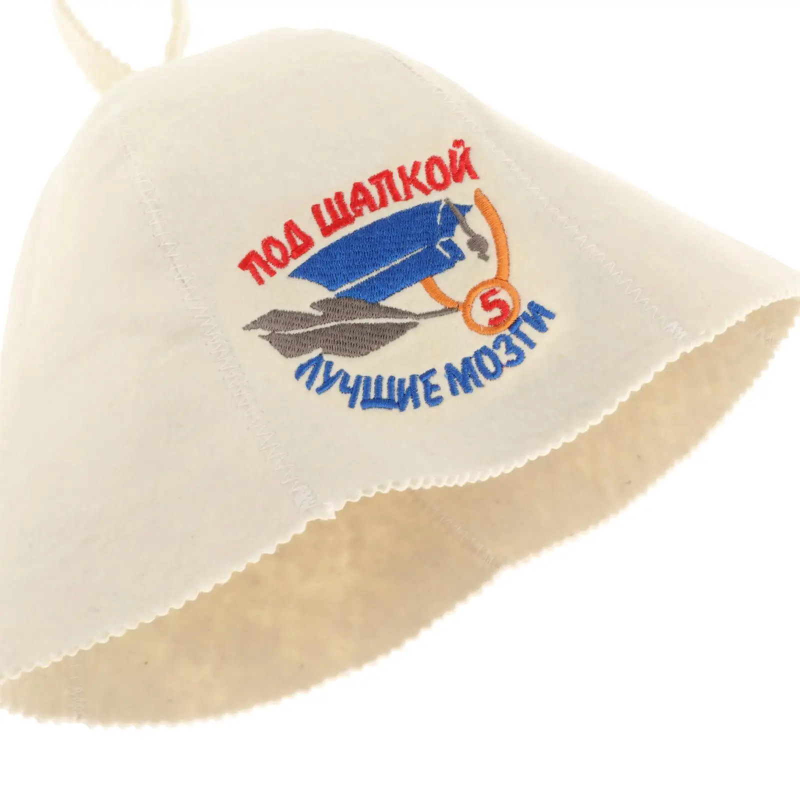 Sauna Hat Russian Banya Ukrainian Bathhouse Vaporarium Hat for Bath Shower