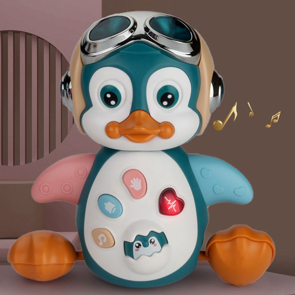 Electric Dancing Penguin Toy Singing and Sounds Interactive Animal Toys Awesome for Toddler Infants