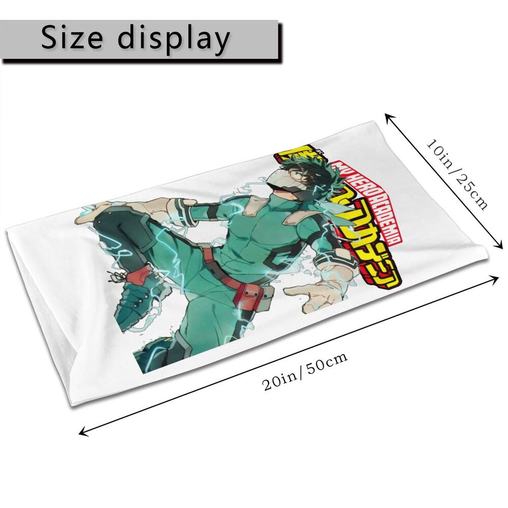 Scarves Deku Full Cowl My Hero Academia Scarf Half Face Mask Men Women ...