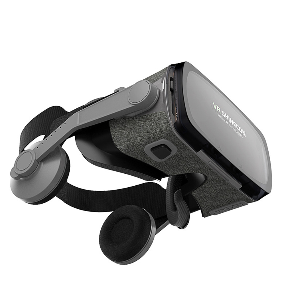 Universal VR Headset Virtual Reality Goggles Mobile Games 360 Movies Soft Comfortable for iPhone Android Phone w/ Eye Protection