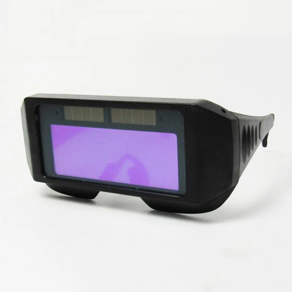Solar Powered Auto Darkening Welding   Protective Glasses Goggles