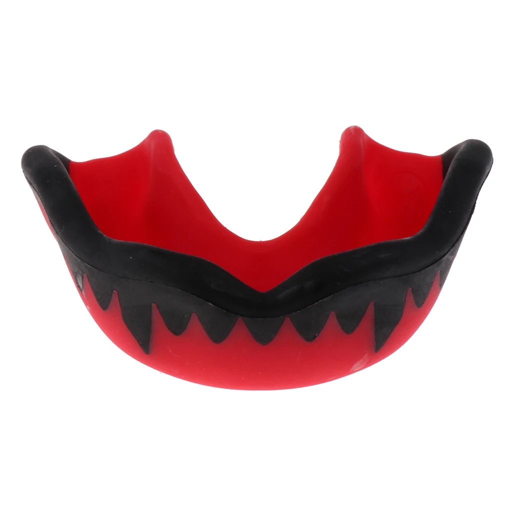 Gum Shield Teeth Grinding Mouth Guard Boxing MMA Rugby Mouthpiece with Case 
