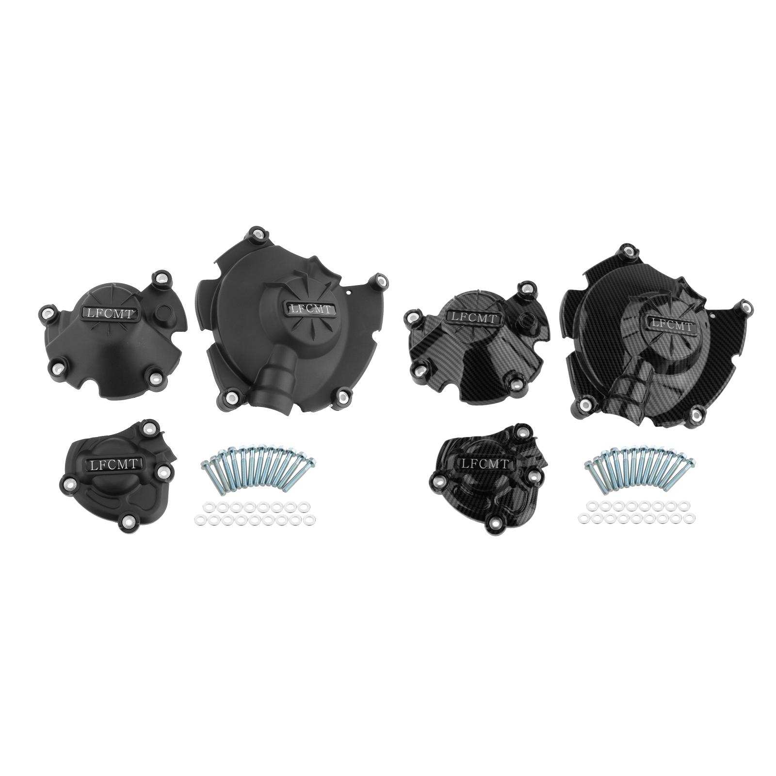 Motorbike Engine Guard Protective Cover for Yamaha Mt-10 2015-2021 Direct Replaces Accessories Black Durable