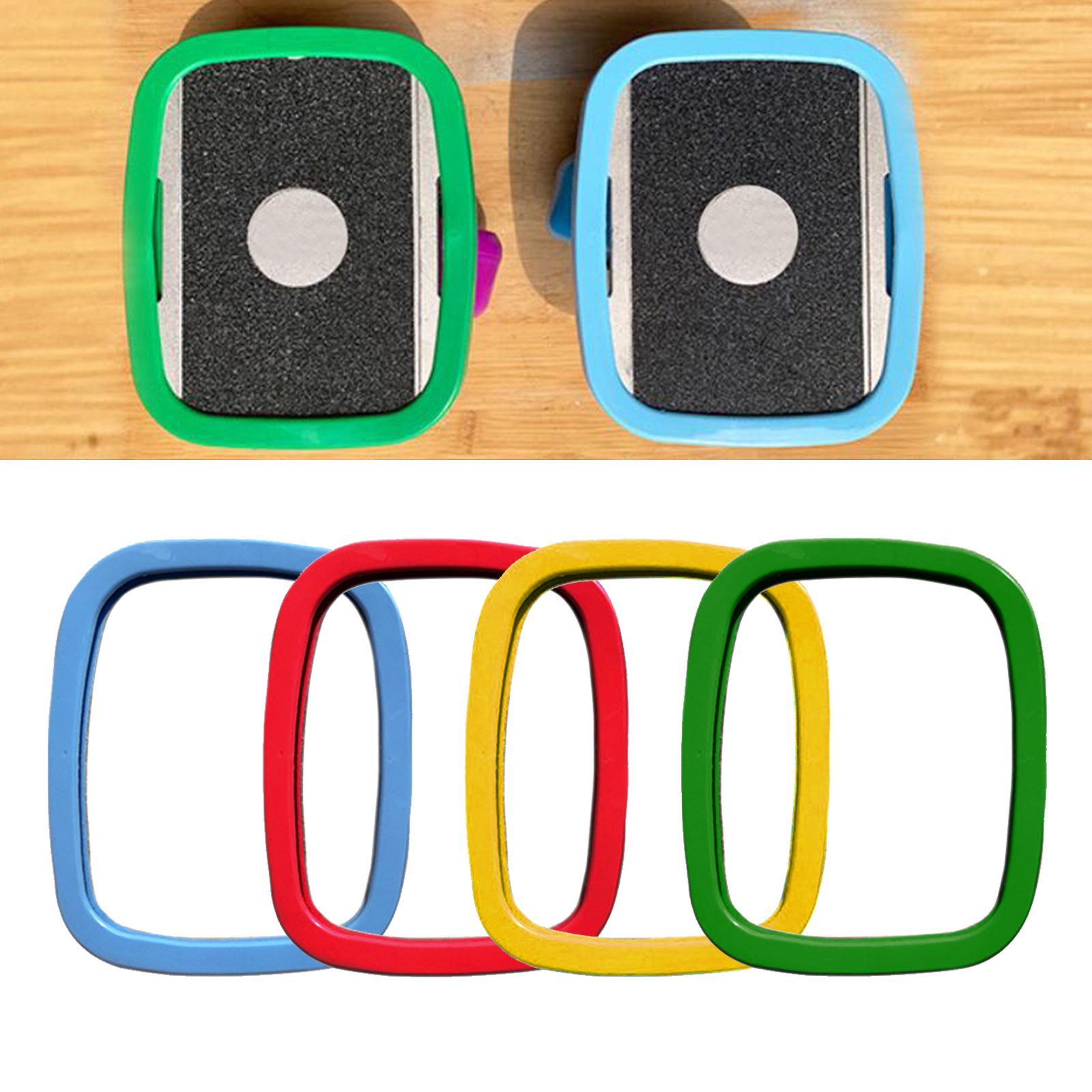 1Pair Roller Road  Inline Skates Edge Guards  Board Edge Covers  Skates Edge Protectors Accessories for Free line