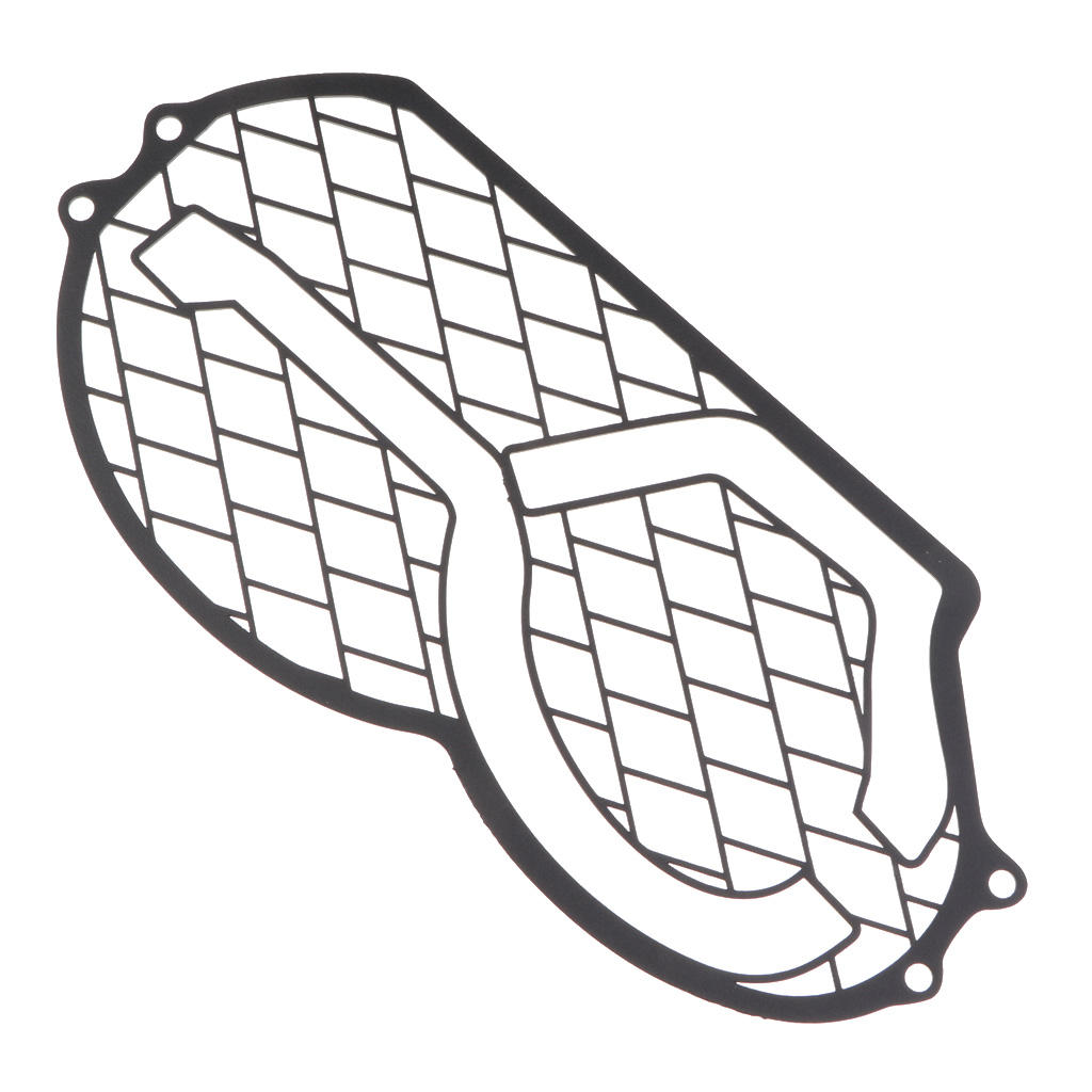 Motorcycle Iron Head - light Grill Guard Cover Protector for BMW R1200GS 05-12 , 290x140mm