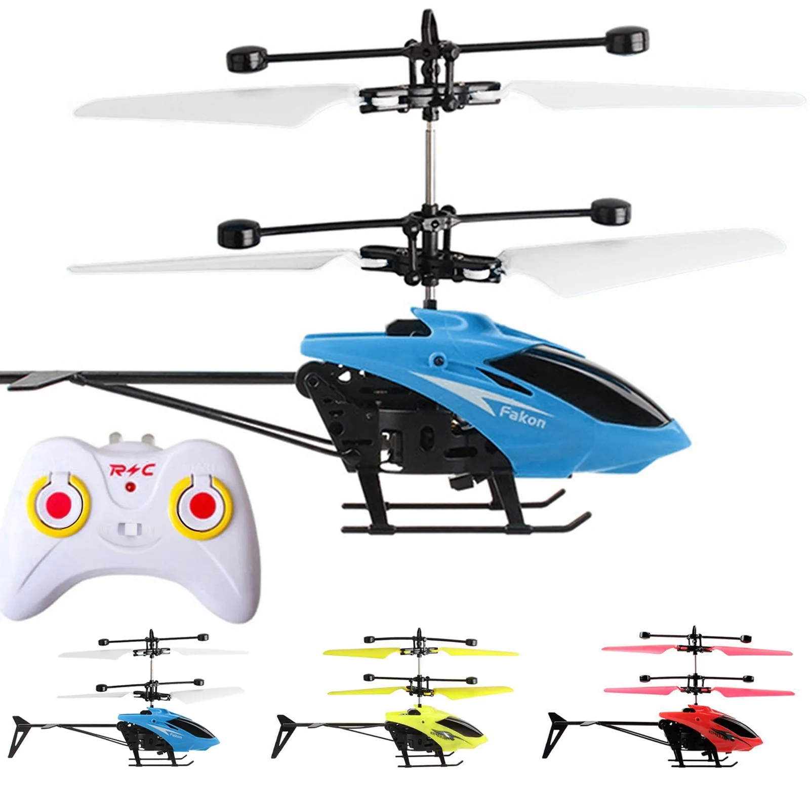 RC Ferngesteuerter Hubschrauber Infrarot-Induktion 2 KANAL GYRO Kinder Spielzeug 