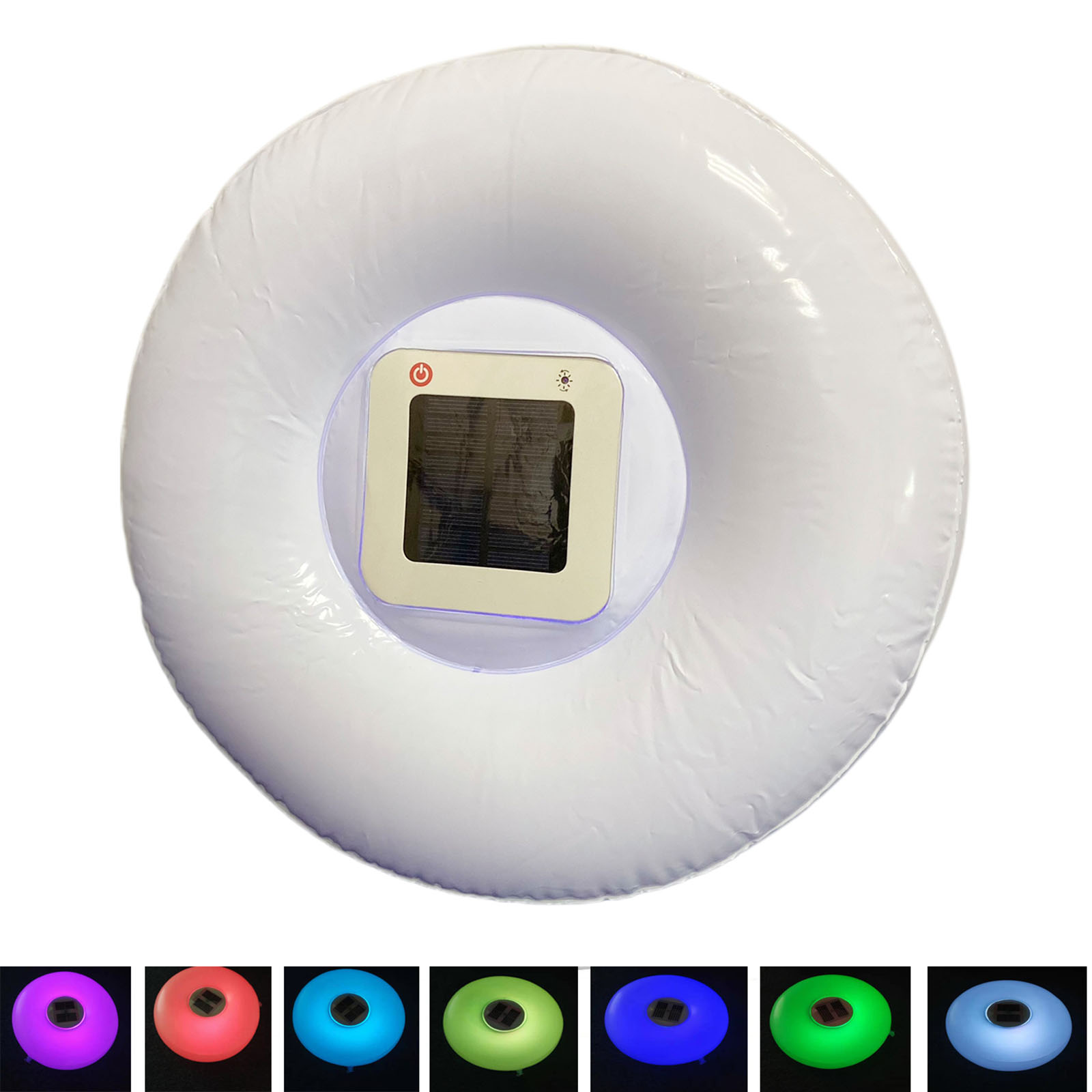 Solar Swimming Pool Light LED Colorful Inflatable Swimming Pool Light Solar Powered LED Lamp Inflatable IP65 Waterproof Lights