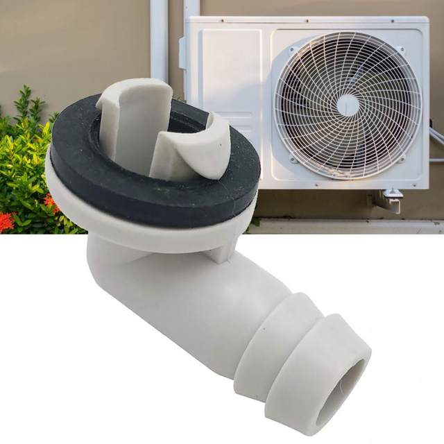 Delaman Embout De Vidange Pour Climatisation - Raccord Tuyau Drainage Blanc - Diamètre Intérieur 26mm