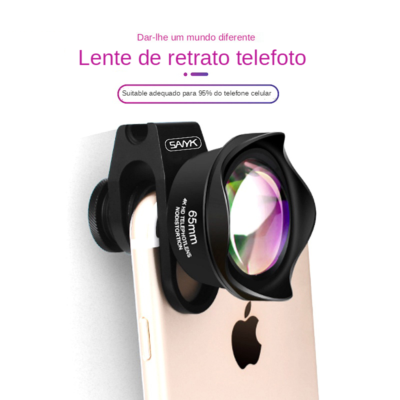 telefone móvel lentes externas para smartphone