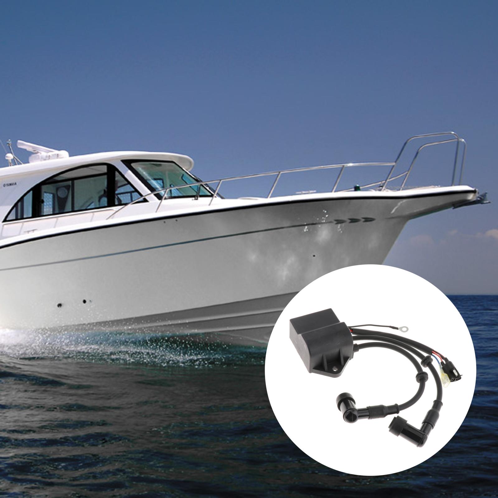 Electric Motor CDI Unit CDI Coil Assy Fit for Suzuki Outboard 2 Stroke DT6 Replacement Accessories