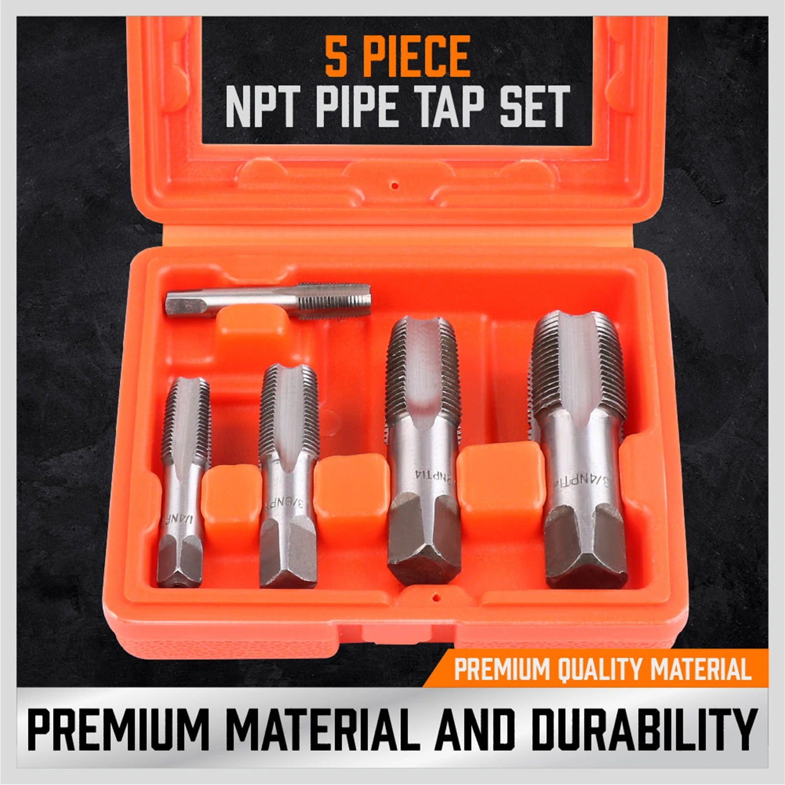 block plane home depot 5 Packs NPT Pipe Tap Set Thread Forming Taps Carbon Steel Clean Damaged Pipe Threads Steel Screw Extractor Damaged Bolt Remover jointer hand plane