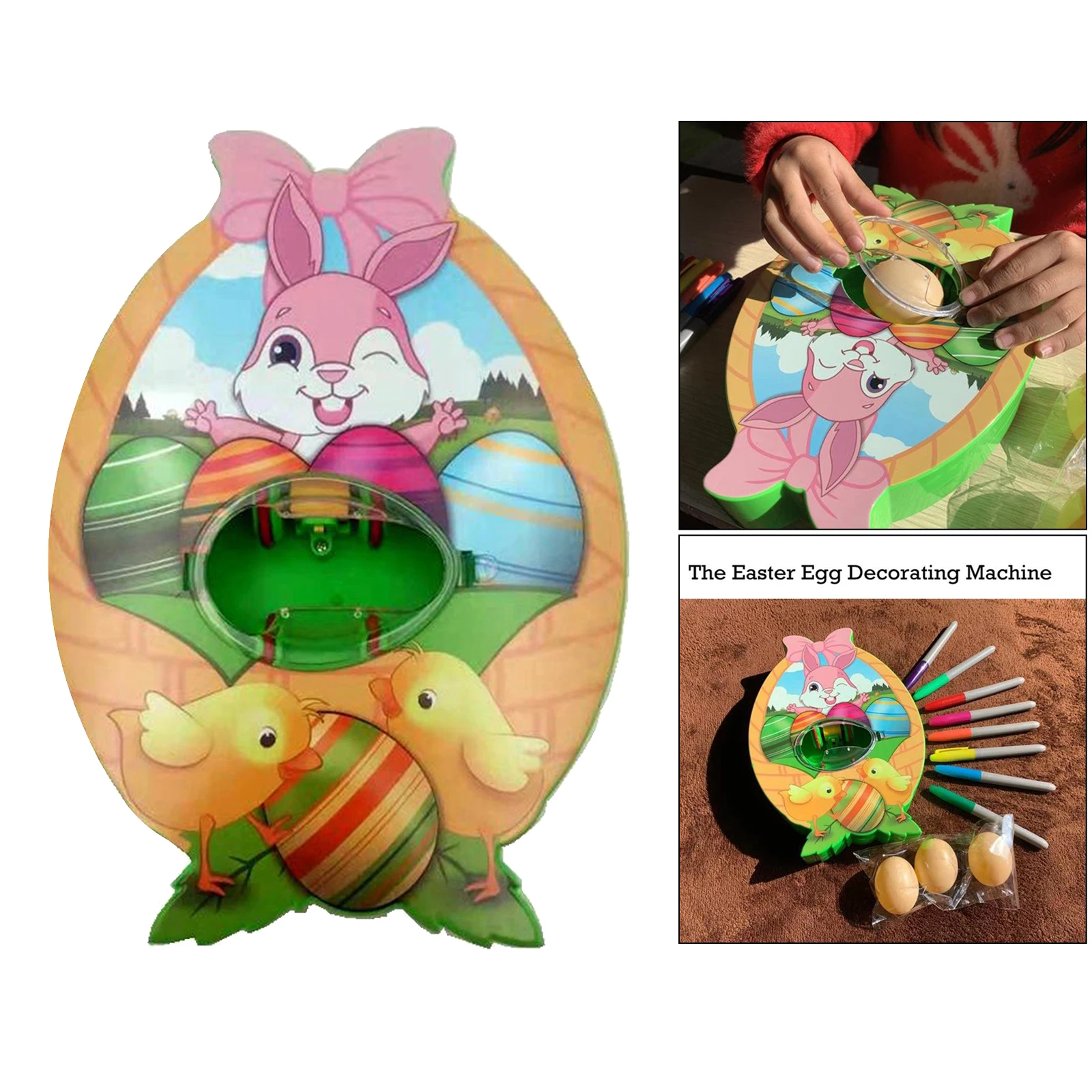 Egg Decoration Kit Easter DIY Painted Egg Painting Game Painting for Kids