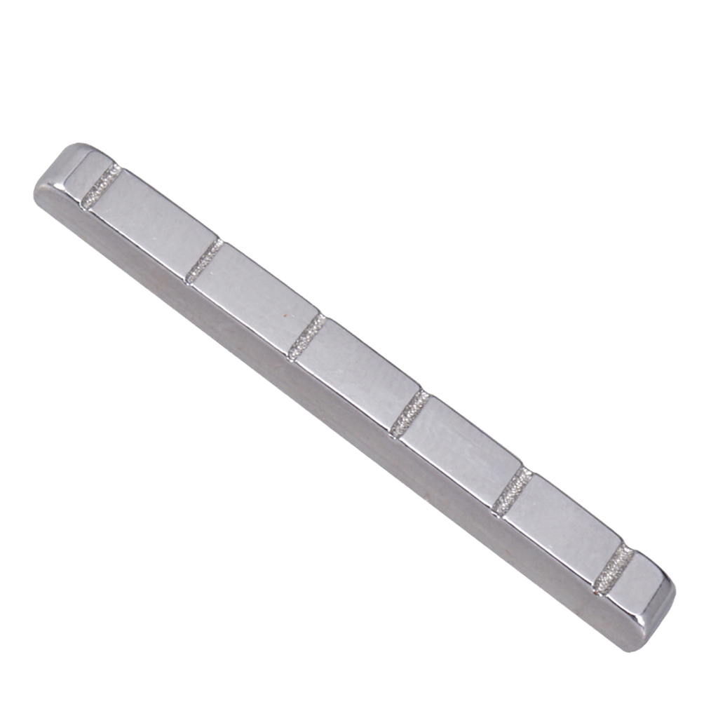 Stainless Steel Guitar/Bass Slotted Nut For Squier Electric Guitar Bass Nut Replacement Accessory