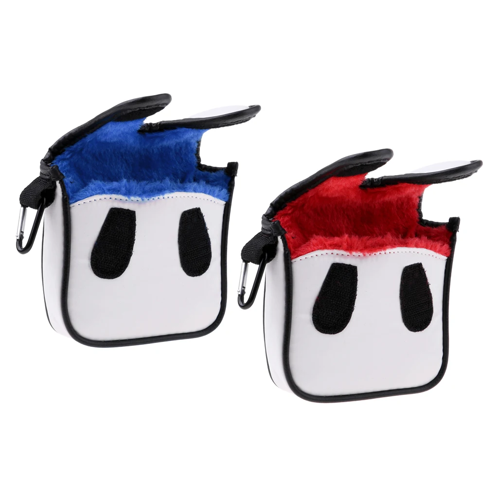 Waterproof PU Square Mallet Putter Cover Headcover Protector for Women Men