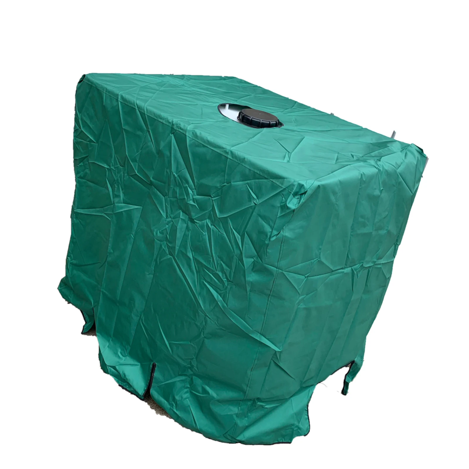 210D Oxford Fabric 1000L IBC Tank Ton Barrel Cover Dustproof Protective Waterproof UV-Resistance Anti-Dust Sunscreen
