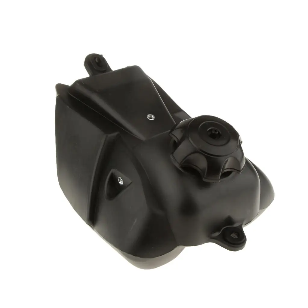 Plastic Black Fuel Tank Oil Can With Lid Cover for Kawasaki KLX Motocross