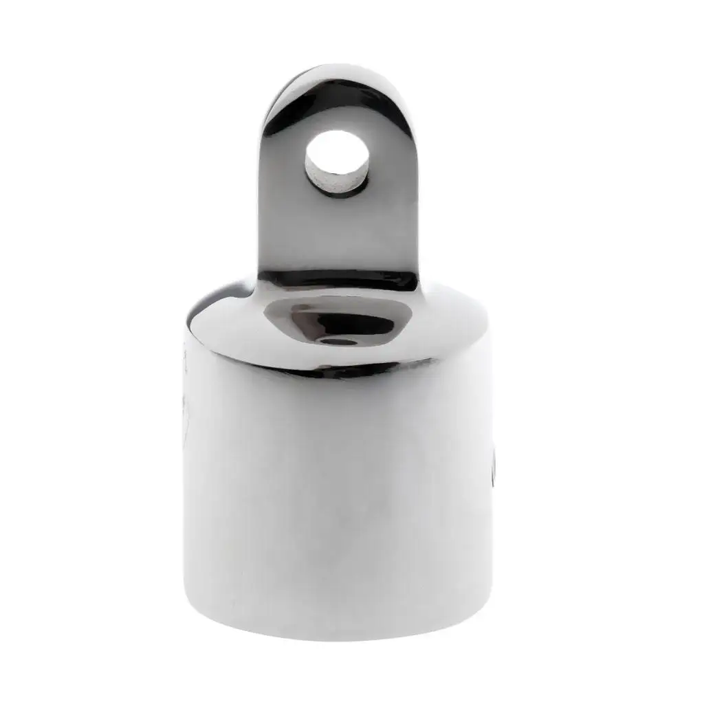 Eye End  Bimini Top Fitting Boat Hardware 1`` 25mm - Marine grade 316 stainless steel material, polished surface