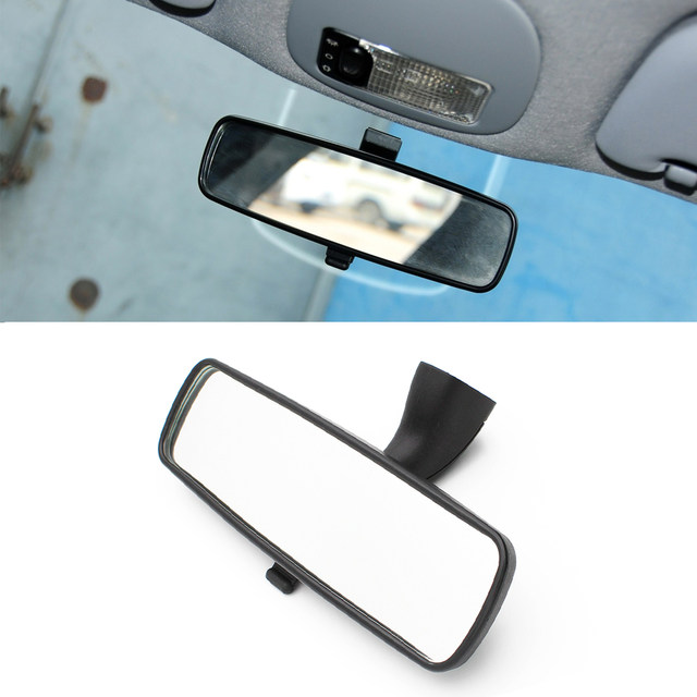 Rétroviseur Intérieur De Remplacement - Compatible Peugeot 106/205/206/207/306/307 - Dimensions ~22x6.5 Cm - 3