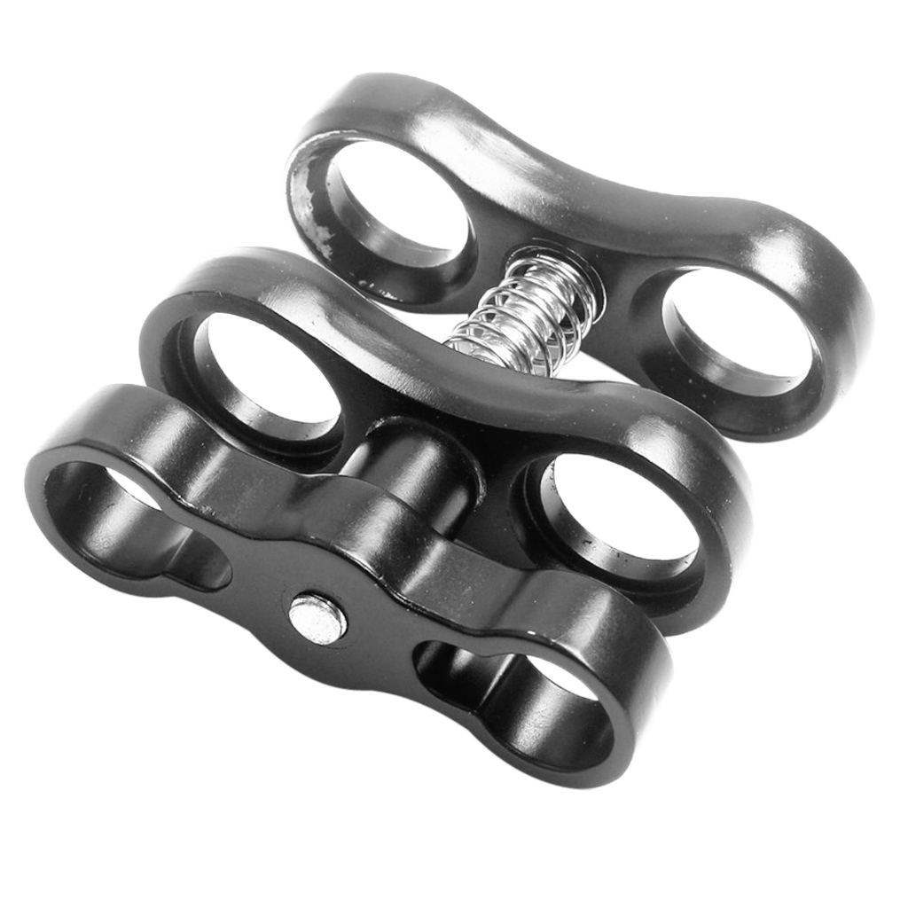 Underwater Scuba Diving Ball Joint Arm Clamp Mount for Connect Strobe/Video