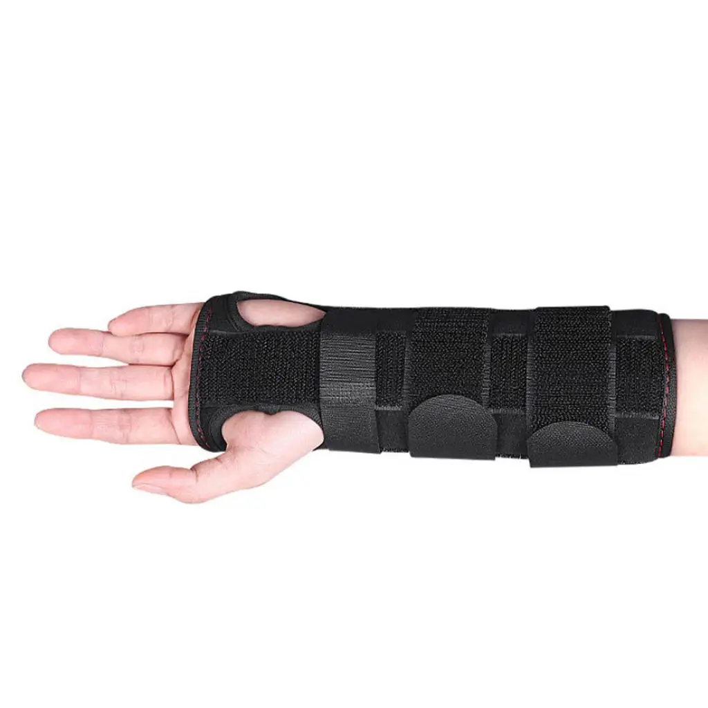 Wrist Brace Adjustable Right/Left Universal Stabilizer Protection Strap Splint for Tendonitis Athletic Pain Arthritis Women Men