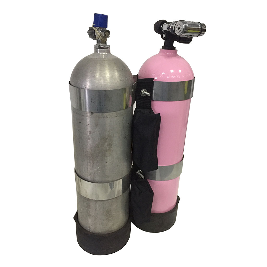 Scuba Diving Tank Bag Double Oxygen Bottle Holder Weight  Dive Equipments