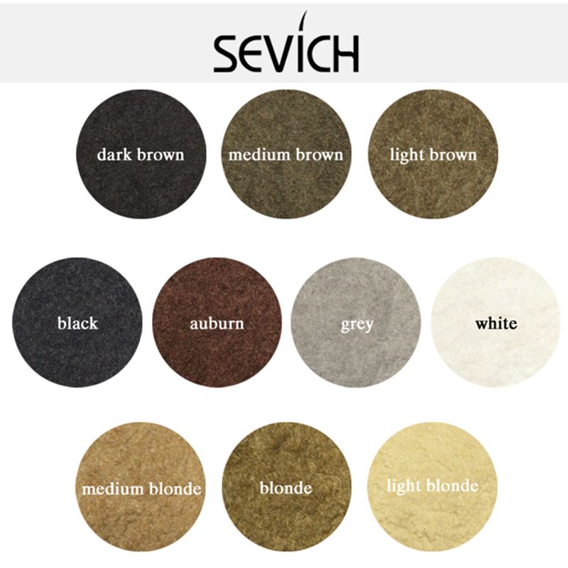 Best of Sevich 10 Colors Hair Fiber Thicken Powder 100g Refill Bag Hair Loss Products Hair Building Fibers Powders Reviews & Tips - Image 2