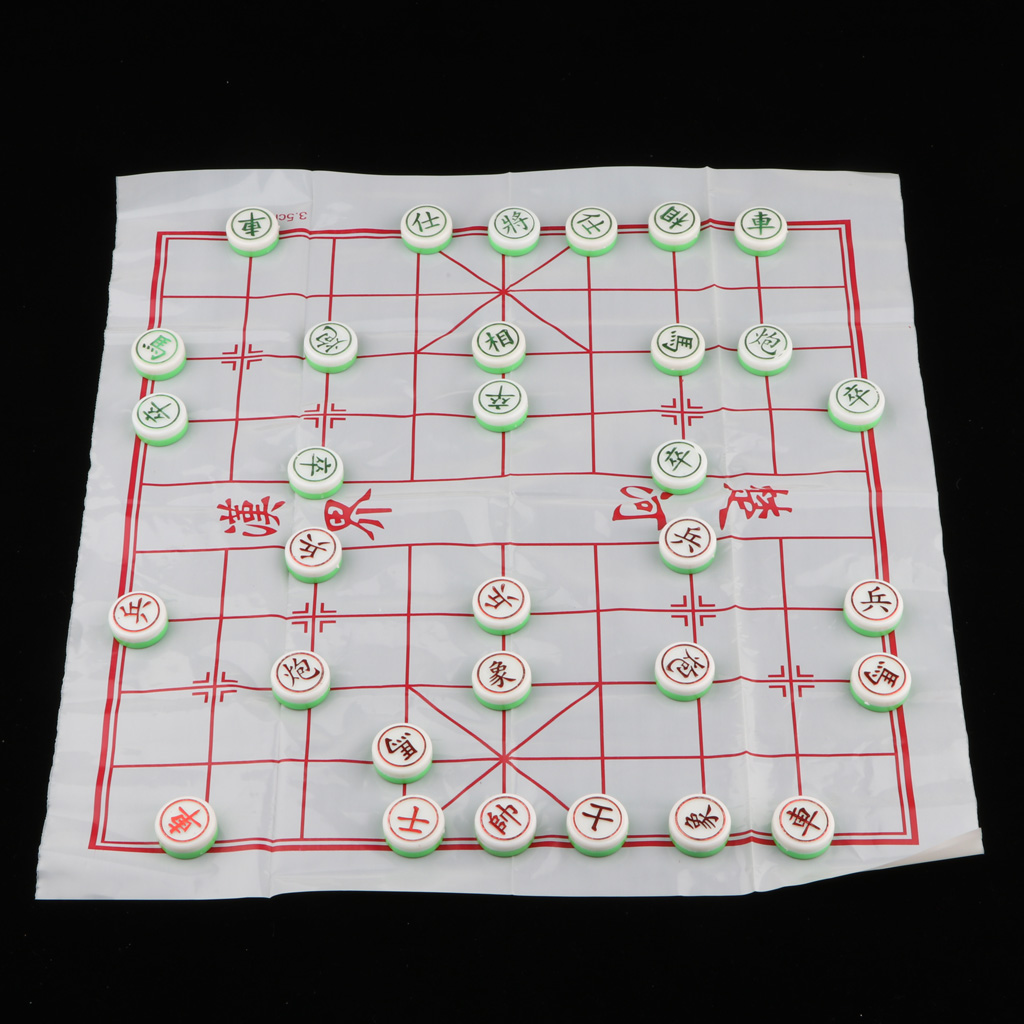 Chinese Chess-XiangQi Portable Children Chess Puzzle Game Playset