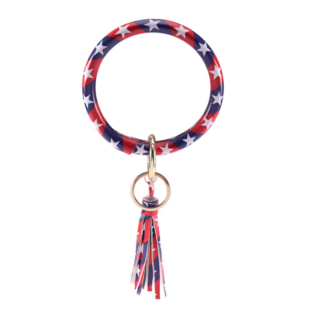 Key Chain Key Ring Wristlet -Key Organizer Bangles -Women Fashion Bracelets 