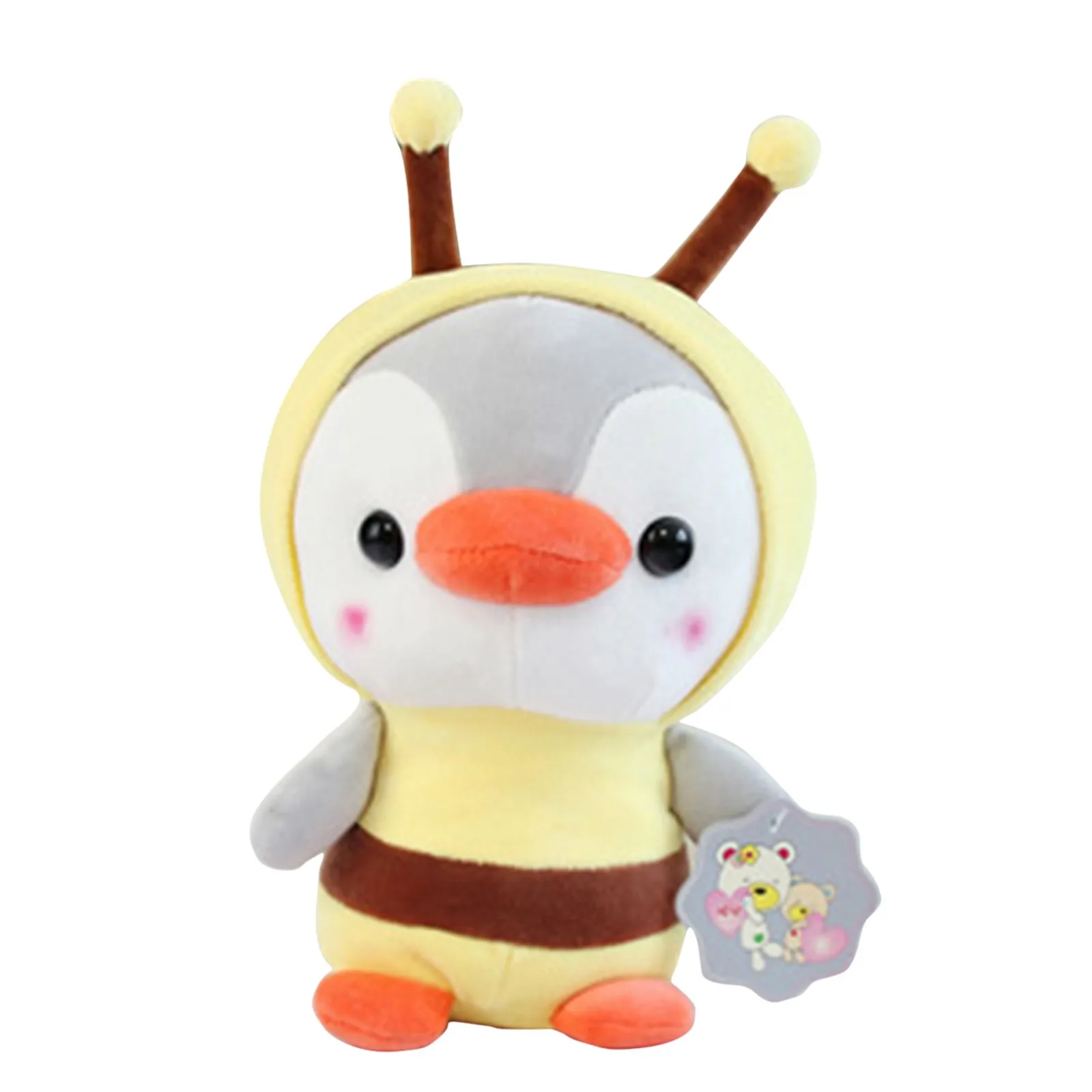 Kawaii Keychain Cartoon Penguin Doll Plush Toy Soft Pillow Plushie Doll Cute Cushion Room Decor Ornaments Toys Birthday Gift