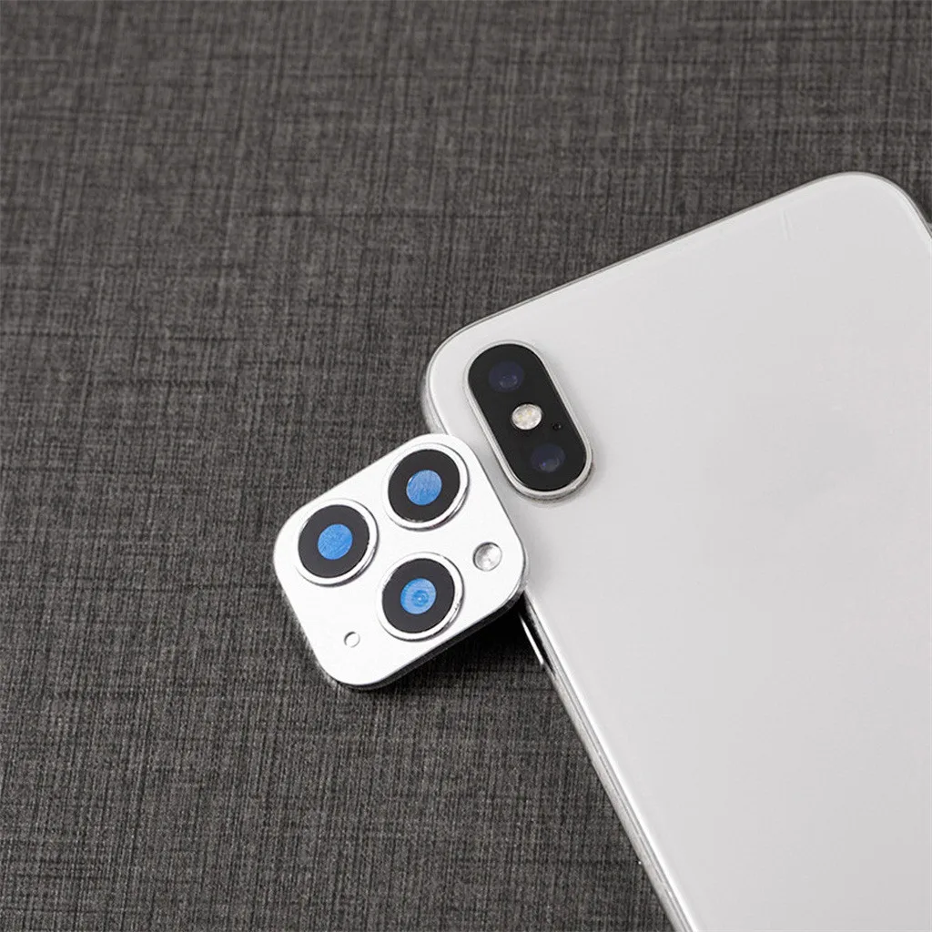 Camera Lens Film for IPhone X/XS Seconds Change Protector Ring Cover To For IPhone 11 Pro MAX Back Camera Lens Protector Films sony mobile camera lens