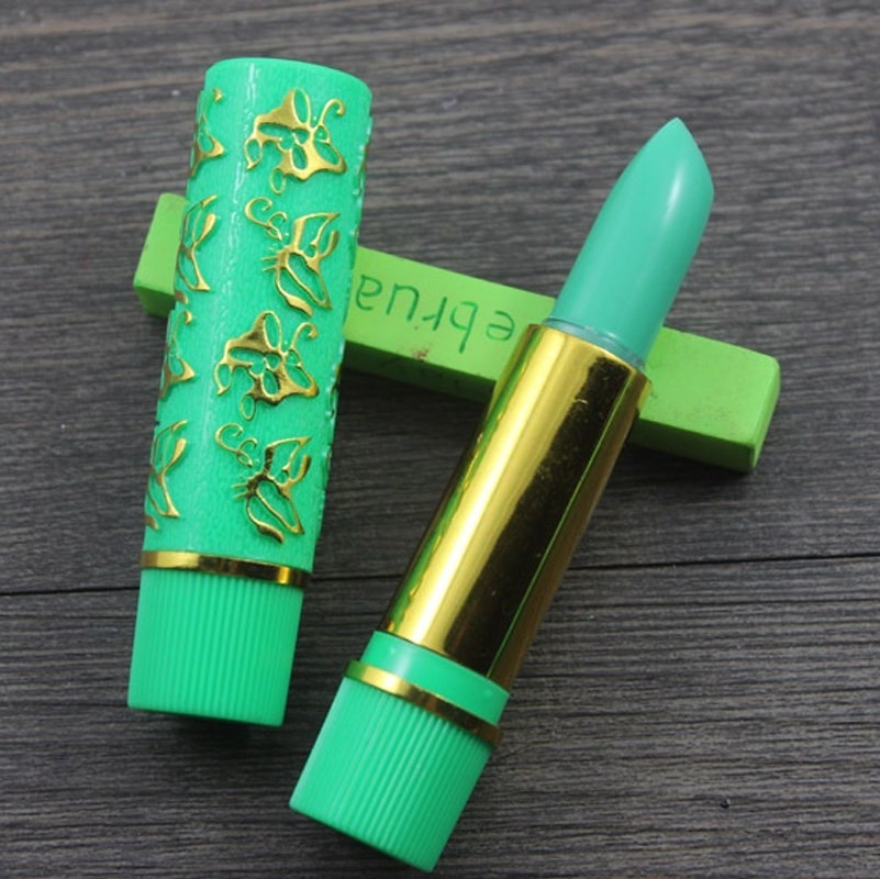 Best of 2Pcs Dark Green Magic Spotting Lipgloss Lipstick Long Lasting Lip Liner Butterfly Cosmetics Makeup Maquiagem Reviews & Tips - Image 4