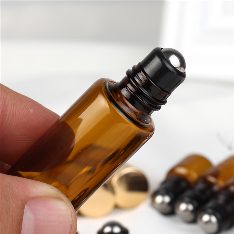 Best of 100pcs 1ML2ML 3ML 5ML Amber Rollon Roller Bottle For Essential Oils Refillable Perfume Bottle Deodorant Containers Reviews & Tips