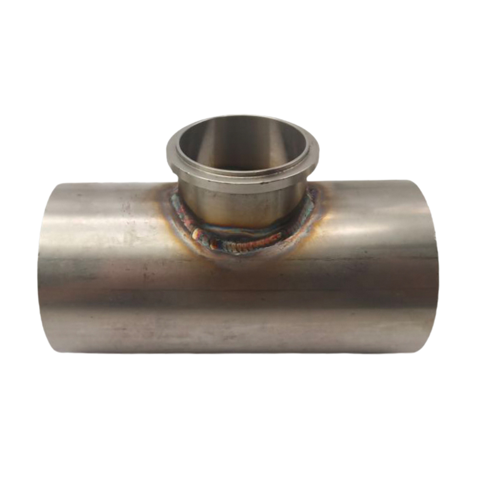 50mm  Universal 3 inch Turbo Iron Flange Pipe Tube For BOV Blow Off Valve Adapter L=152mm