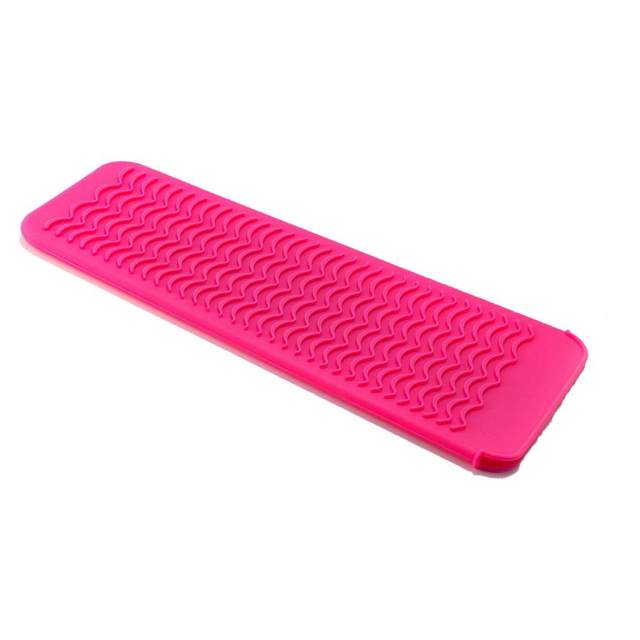 Silicone Heat Resistant Mat Anti-heat Non-slip Storage Pad For Hair  Straightener Curling Iron Hair Adapter Salon Styling Tools - AliExpress